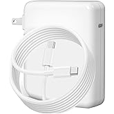 Bkzhcll 140W Mac Book Pro Charger, Original Quality USB C Super Fast Charger Cable Compatible with MacBook Pro/Air 16 14 Inch, M1 M2 M3 M4/ipad Pro/Samsung Galaxy and All USB C Device