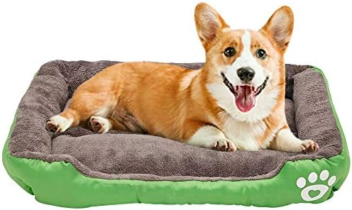 Auboa Small Medium Large Dog Cat Bed Extra Plush Sofa Style Couch with Pillow for Pet House Crate Kennel