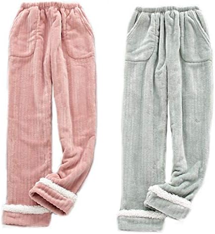 Slmjmy ルームパンツ レディース パジャマ パンツ ズボン もこもこ 部屋着 ２枚セット 冬 メーカー在庫限り品 ボトムス ルームウェア