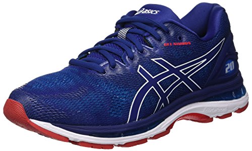 ASICS Men Shoes Gel-Nimbus 20 Running Training Walking Fashion T800N-400M (EU 45 - UK 10 - US 11) Blue