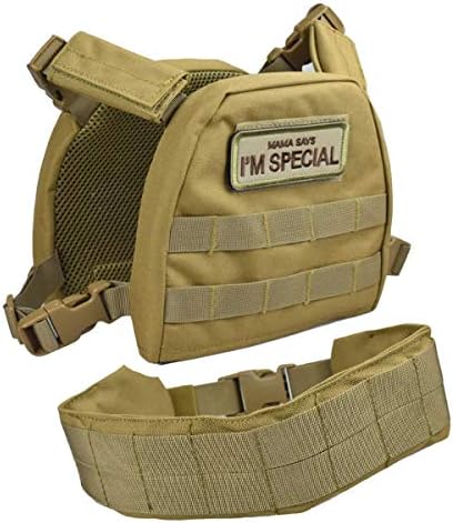 JADEDRAGON Tactical Children Adjustable Vest