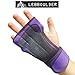 LEBBOULDER Workout Gloves - Weight lifting gloves with Wrist Support for Fitness, WOD, Gym Cross Training & Powerlifting - Silicone Padding to avoid Calluses - Suits both Men & Women, Strong Grip