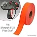 Price Marking Labels for Monarch 1131 Pricing Gun Sticker Adhesive - Free Ink Roll - Made in the USA - 8 Sleeves (160,000 labels), Fluorescent Red