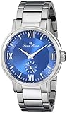 Lucien Piccard Men's LP-12744-33 Bremen Analog Display Japanese Quartz Silver-Tone Watch