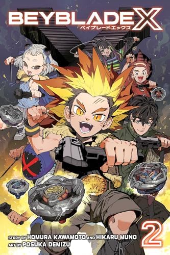 Beyblade X, Vol. 1: Kawamoto, Homura, Muno, Hikaru, Demizu, Posuka