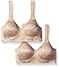 Playtex Women's 18 Hour Smooth N' Stylish Soft Cup Bra US4716 2-Pack, Body Beige/Body Beige, 36C