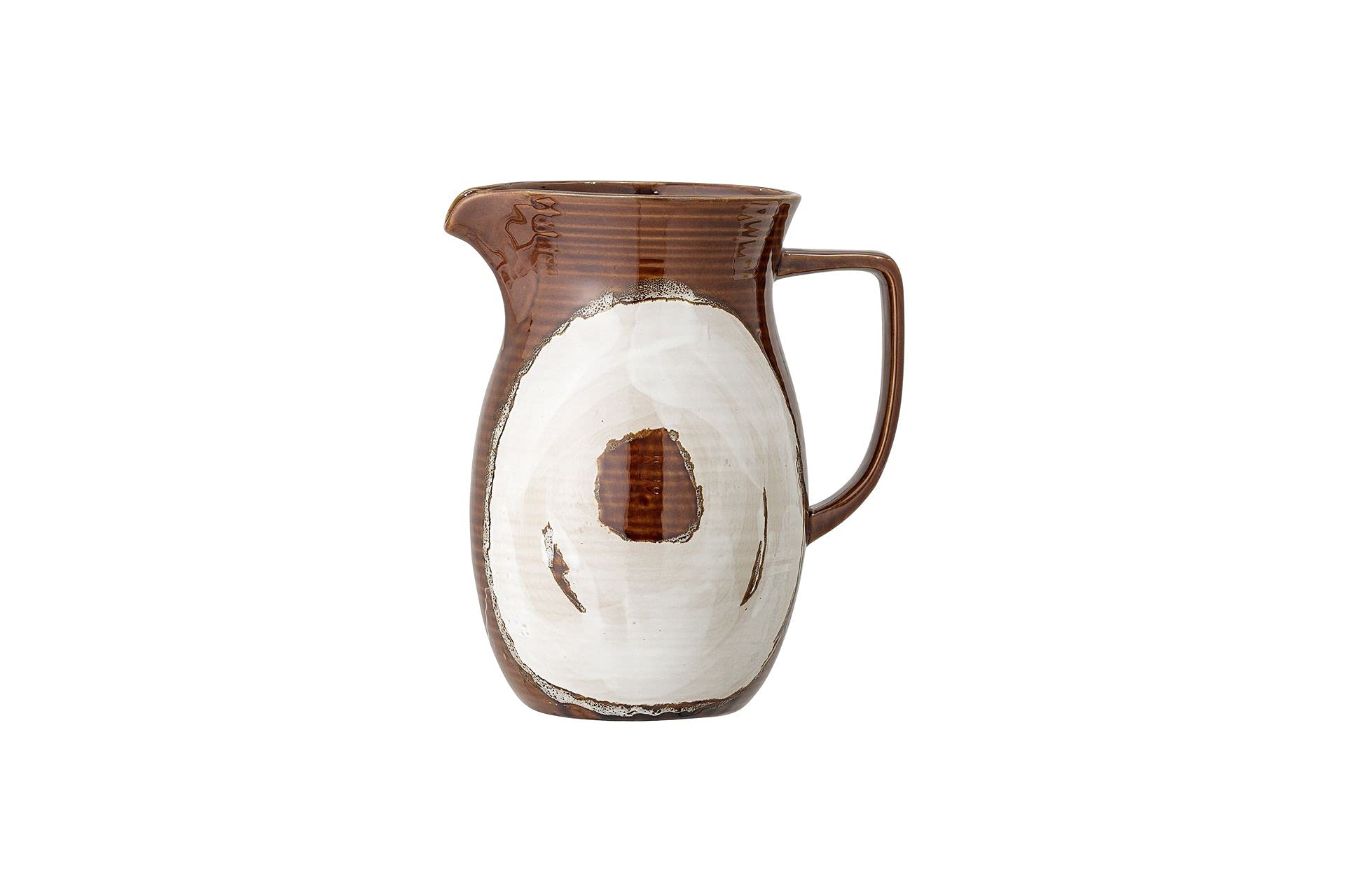 Bloomingville Jug Willow, Nature Grey Brown, Ceramic