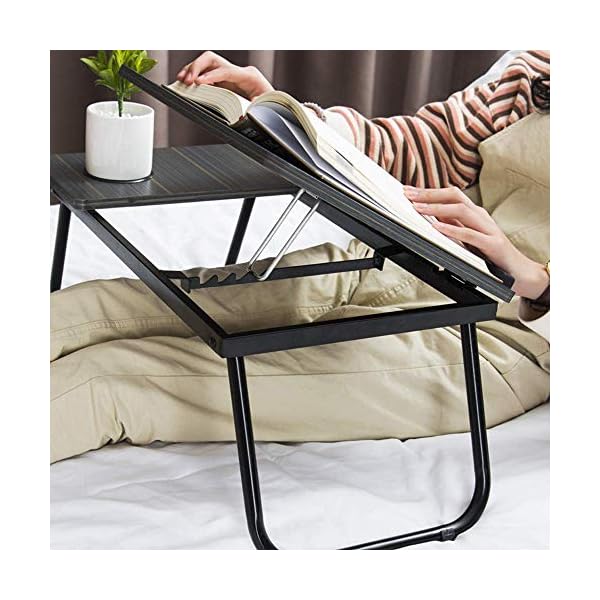 Laptop-Table-Foldable-Lap-Desk-Stand-Adjustable-Laptop-Table-for-Bed-Notebook-Desk-Portable-Notebook-Bed-Tray-Multifunction-Lap-Tablet-with-Cup-Holder Mnkyer Laptop Table Foldable Lap Desk Stand, Adjustable Laptop Table for Bed Notebook Desk Portable Notebook Bed Tray…