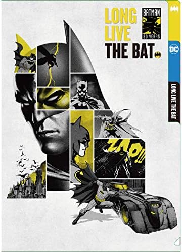 バットマン 80years 格安 3ポケット クリアファイル 80周年記念 ポケットファイル Dcコミック