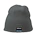 Sung-ll Soft and Warm Hat Wireless Beanie with Bluetooth Smart Cap Speaker Micro Headphone (Dark Grey)
