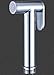 Brass Handheld Bidet for Toilet Set Bidet Sprayer Combo for Bathroom Attachment Baby Cloth Diaper Sprayer Kit and Muslim Shower with Hose and T Valve Chrome