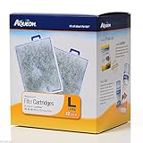 AQUEON FILTER CARTRIDGE LARGE. FOR QUIET FLOW 20.30.50,55 & 75 FILTERS. 12Pack