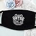 1pcs New Kpop BTS Boys Pattern Simple Cool Style Muzzle Anti-dust Cotton Mask