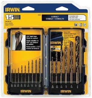 316015 15 Piece Cobalt Drill Bits