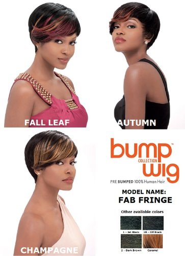 Sensationnel Bump Human Hair Wig Fab Fringe 1b Import It All