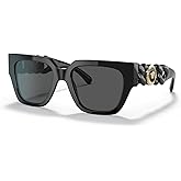 Versace VE4409F Square Sunglasses for Women +BUNDLE with ACCESSORY EYEWEAR KIT
