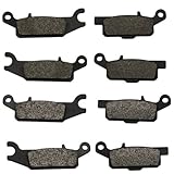 2008-2015 Yamaha Grizzly 700 YFM700 Front & Rear Brake Pads