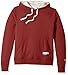 Champion Men's Authentic Originals Sueded Pullover Hoodie, Carmine Red Heather, Medium