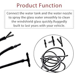 Windshield Washer Hose Kit, OTUAYAUTO Universal 4