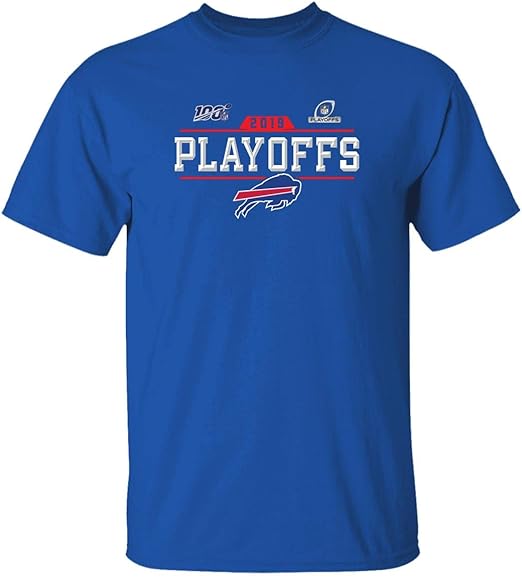 Amazon.com: Bills Playoff Shirt The Bills are Officially Back in The Playoffs Royal T Shirt 