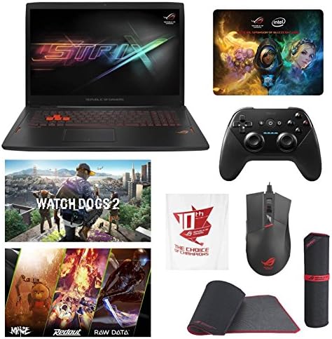 ASUS ROG STRIX GL702VM-DB71 (i7-6700HQ, 16GB RAM, 1TB SATA SSD + 1TB HDD, NVIDIA GTX 1060 6GB, 17.3" Full HD, Windows 10) Gaming Notebook