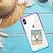 Salawat for iPhone Xs Max Case, Clear iPhone Xs Max Case Cute Gradient Anti Scratch Slim Phone Case Cover Reinforced TPU Bumper Shockproof Protective Case for iPhone Xs Max 6.5inch 2018 (Blue Purple)