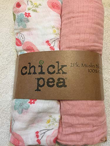 Chick Pea 2 pk Muslin Blankets