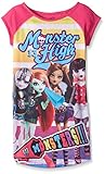 Monster High Big Girls' Nightgown, Pink, Large