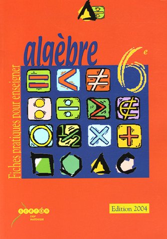 Algèbre, 6e