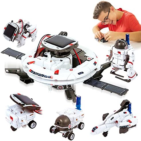 Furktem Science Kits for Kids Age 8-12 Solar Robot Kit Learning