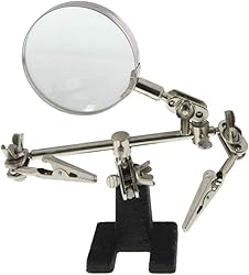 WWZMDiB Helping Hand Magnifier Adjustable 5X