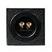 MDF Sub Woofer Enclosure Box [Black] for Single JL Audio W7 Car Subwoofer | ¾ Premium MDF Construction | Made in U.S.A. (13.5