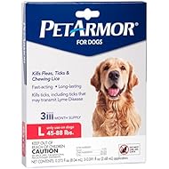 PetArmor for Dogs, Flea and Tick Treatment for Large Dogs (45-88 Pounds), Includes 3 Month Supply of Topical Flea Treatments