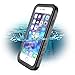 Cozycase Waterproof Case for iPhone 8 /iPhone 7, Shockproof Full-Body Rugged Case with Built-in Screen Protector for Apple iPhone 8/7 / SE2020 -(Black)
