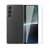 WDMYLFTW Case for Sony Xperia 1 V + Glass Screen
