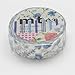 Mt Washi Masking Tape Ex Flower Dark Blue R (MTEX1P55)