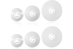 6pcs Sewing Machine Spool Pin Caps, 3 Sizes Small Medium Large Sewing Machine Spool Pin Cap Replacement Parts for Holding Bob