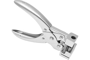 Heavy Duty T Slot Shape Hole Punch Tool, Steel Handheld Airplane Euro Slot Punch, Hanger Hole Punch T-Hook Clamp Pliers for I