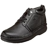 Propet Men's Village Walker Mid Oxford,Black Grain,12 XX (US Men's 12 EEEEE)
