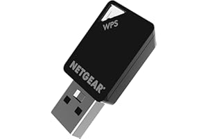 NETGEAR WiFi 5 USB 2.0 Mini Adapter (A6100) – AC600 Dual-Band Wireless Speed (Up to 600 Mbps), Works with Any WiFi 5 Router – for Windows PC