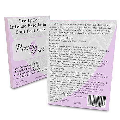 Pretty Feet Callus Remover Exfoliating Foot Peel Mask for Soft Baby