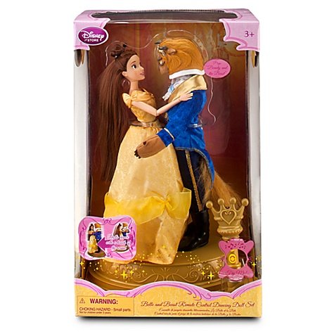 Disney Princess Exclusive Beauty and the Beast Remote Control R/C Dancing Doll Set, Baby & Kids Zone