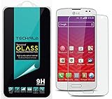 TechFilm®- LG Volt [Tempered Glass] Screen Protector, Premium Ballistic Glass Round Edge [0.3mm] Ultra-Clear Anti-Scratch, Anti-Fingerprint, Bubble Free, Maximum Screen Protection from Bumps, Drops, Scrapes, and Marks [1 Pack]- Retail Packaging