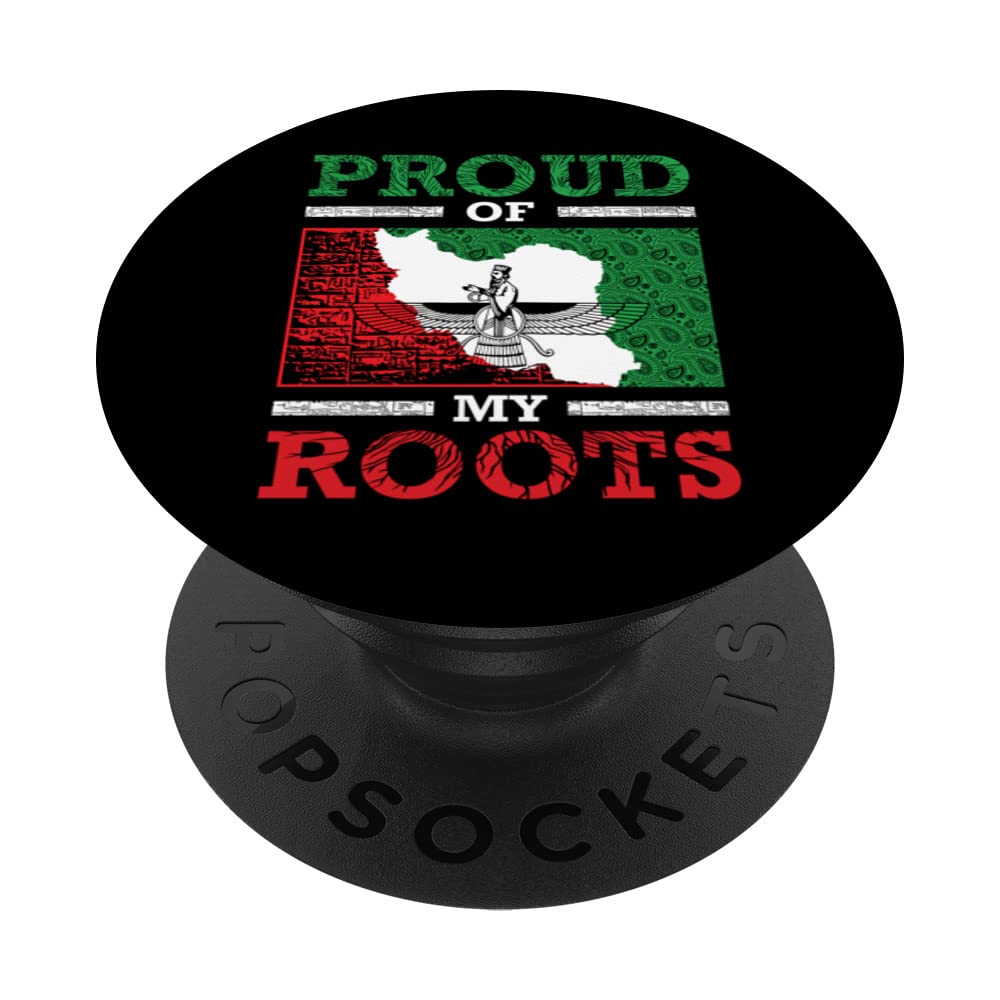 Iran Iranian Persian Irani Flag Iran Roots Farsi Irani Iran PopSockets Swappable PopGrip