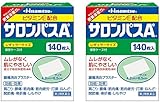 Hisamitsu Salonpas Pain Relieving Patches 140 Patches Per Box [Blue Box] (2 Boxes)