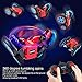 VATOS RC Stunt Car Remote Control Car 4WD Off Road RC Flip Car, 360° Spins & Flips 180° Swing with Led Lights 2.4Ghz Double Sided Rotating Tumbling 3D Deformation Dance Car Kids Toy for Boys Girls
