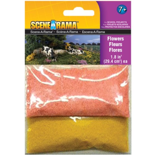 Woodland Scenics SP4188 Scene-A-Rama Scenery Bags, Flowers 2oz
