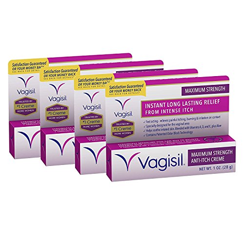 Vagisil Maximum Strength Feminine AntiItch Cream with Benzocaine for