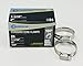 Cambridge Worm Gear Hose Clamps SAE Size 24, Adjustable 1 1/16-in to 2-in, Stainless Steel Band and Housing, Zinc Plated Screw, 10 Pack