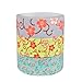 Wrapables Floral Bloom Mini Japanese Washi Masking Tape (Set of 3), 6-10M L x 15mm W